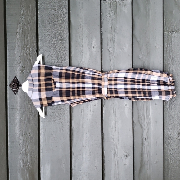 Anthropologie Holding Horses Sunlit Plaid Tunic sz 4 Women's Top - Picture 7 of 14